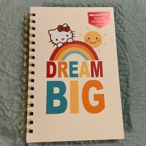 SALE Hello Kitty Rainbow Dream Spiral Notebook SALE
